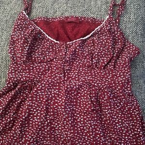Brandy Melville red tank top